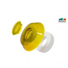 Термошайба для поликарбоната УП500 жёлтый D=40мм Термошайба для поликарбоната УП500 жёлтый D=40мм